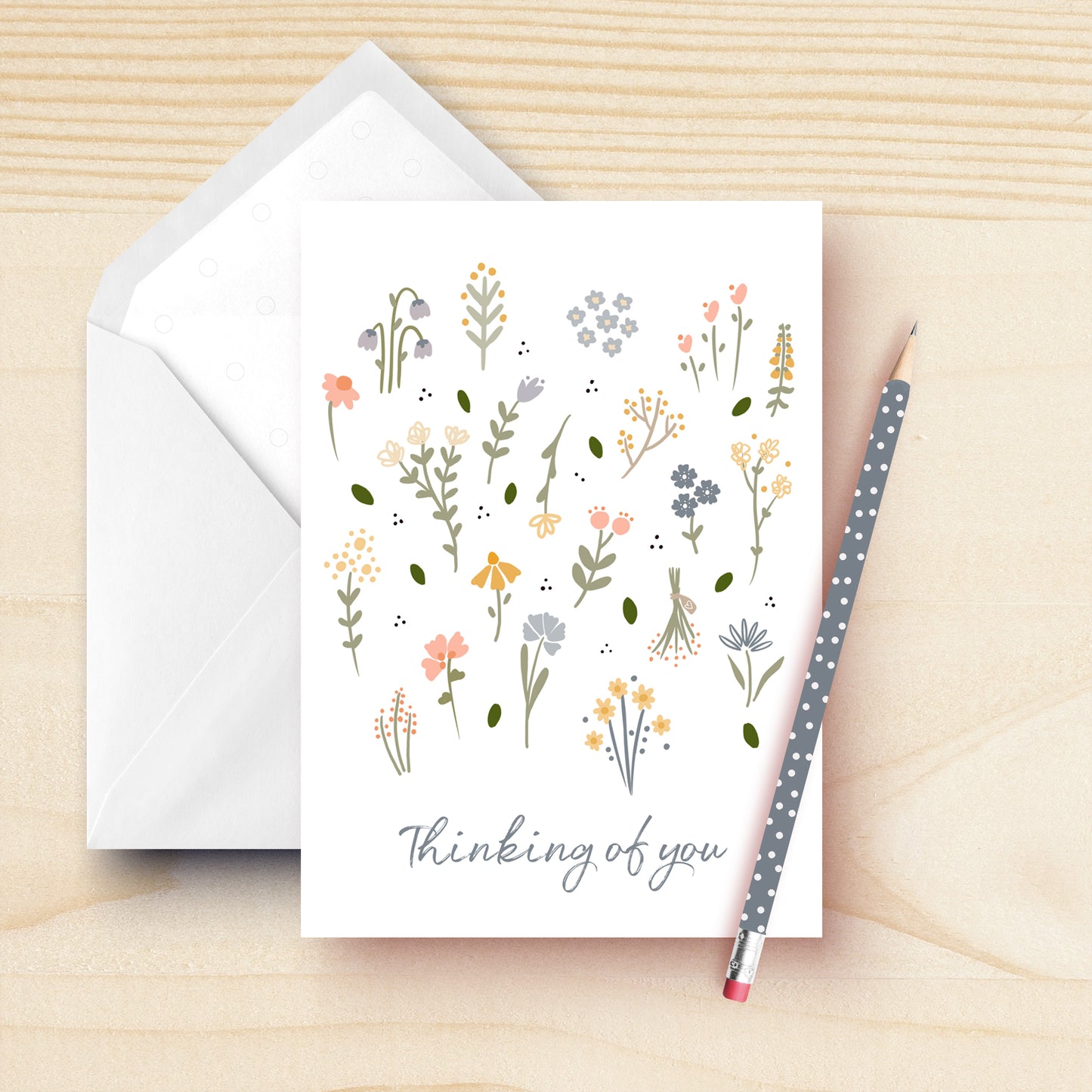 Thinking of You Greeting Card