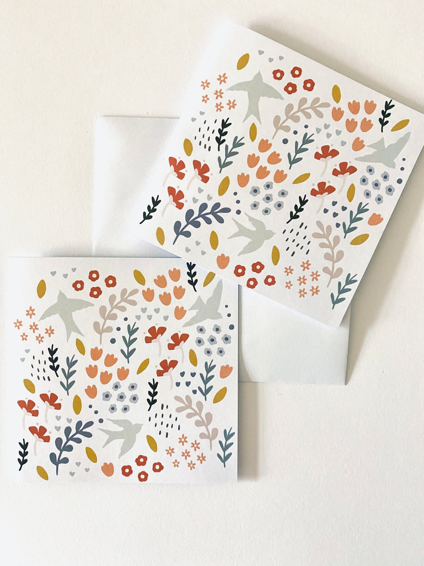 Bell Bird Blank Card