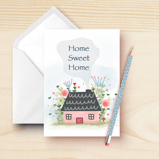 Printable Home Sweet Home Card